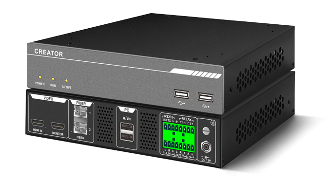 4K光纤坐席输入节点